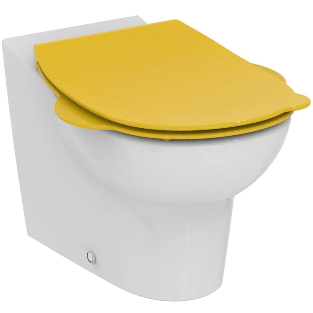 Ideal Standard S453379 Contour 21 Toilet Seat for Children 3-7 Years, Yellow