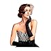1920s Gatsby Classic Adult Size Black Long Opera Satin Flapper Gloves Elbow Length