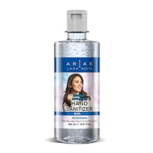 Arias By Lara Dutta Sanitizer, Refreshing – 500 ml