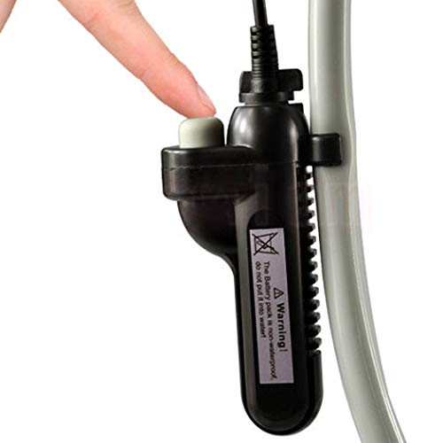 LUOOV [Upgraded] Portable Camping Shower Pump with USB Rechargeable Battery