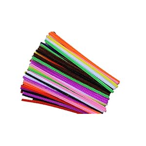 Kids-B-Crafty-100-Pipe-Cleaners-Assorted-Colours-15cm-x-4mm Pipe Cleaners For Craft - 100 Assorted 15cm x 4mm , Multi Colour Pipe Cleaners, Arts & Craft, Crafting, Pipecleaners…
