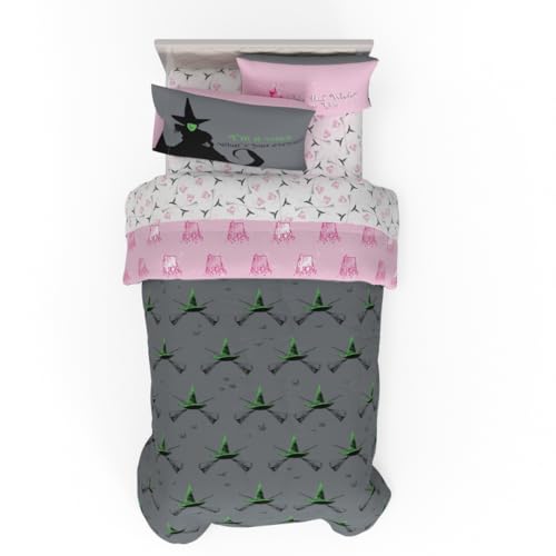 Franco Comforter and Sheet Set, Microfiber, The Wizard of Oz, 5 Piece Twin Size