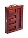 ZagGit Desktop Adjustable Mahogany Wood Art and Book Easel - Light Weight, Sturdy with Storage Drawer