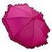 Galleria Umbrella Kids Ruffle Fuchsia, 1 EA