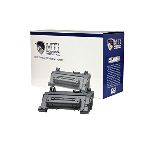 MTI MICR HP CE390X (90X) AssureScan MICR Toner Cartridge (Yield: 24,000) for Printing Checks Compatible with HP LaserJet Printers: M602n, M602dn, M603n, M603dn, M603xh, M4555 MFP