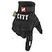 Madbike Stealth Hard Knuckle Motorcycle Gloves Touch Screen Motorbike Powersports Racing Tactical Paintball Black (XL)