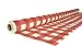 Party Solids Red Gingham Plastic Table Cover Roll 40