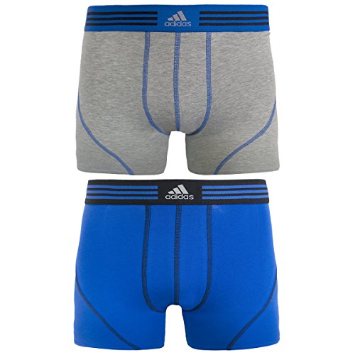 Adidas men s athletic stretch trunk underwear (2-pack),…