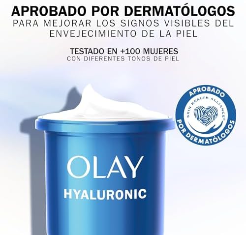 Hyaluronic Acid Crema Hidratante RECAMBIO, Cuidado de la Piel con Niacinamida, 50 ml