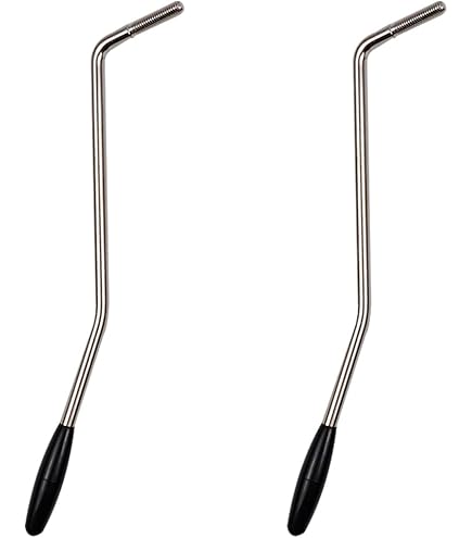 Leva Vibrato Per Chitarra Fender Stratocaster - Tremolo Arm 6mm Cromato Con Punta Nera - Foto 14