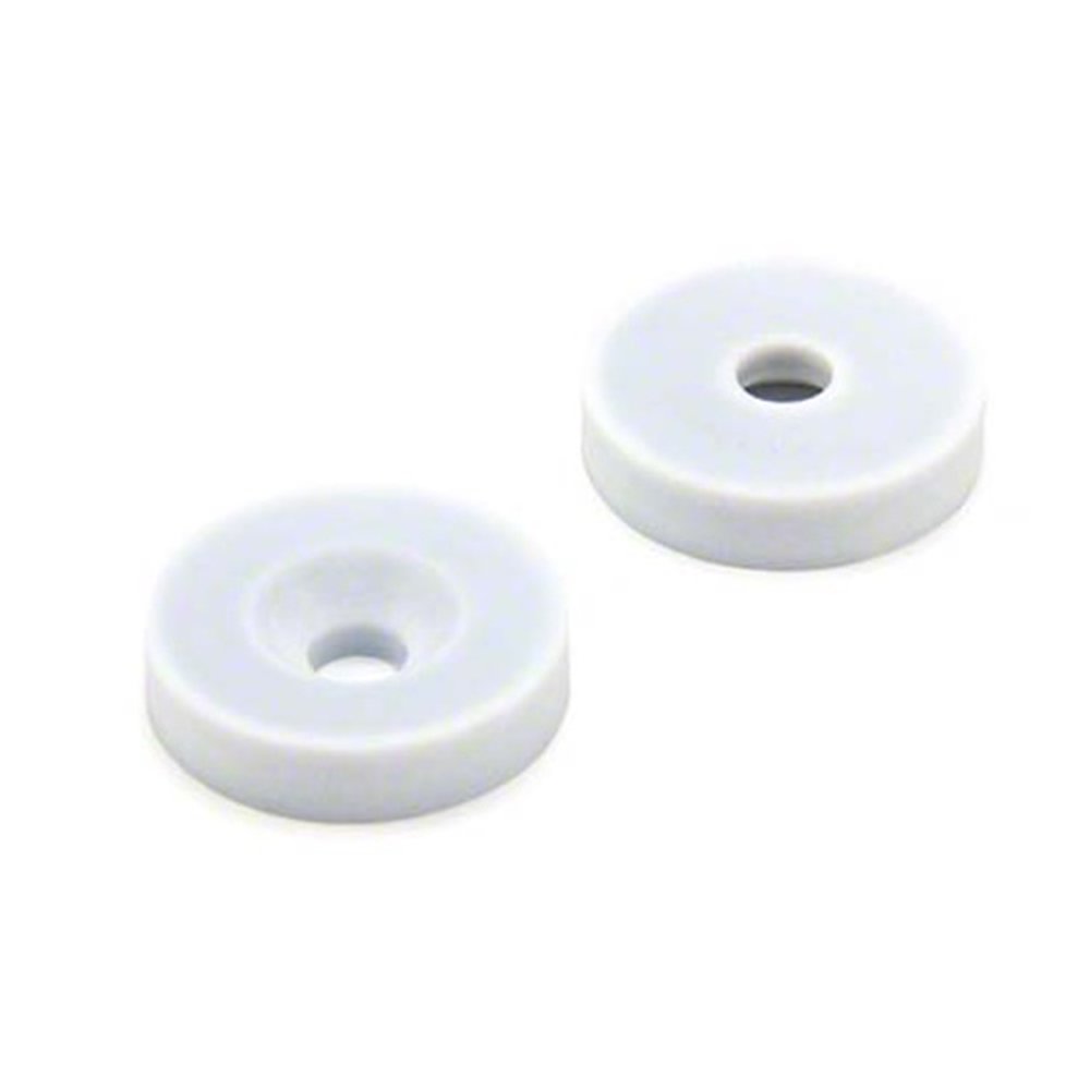 PTFE Coated Neodymium Magnet for Arts, Crafts, Model Making, DIY, Hobbies, Office and Home - 26.4mm dia x 6.2mm thick x 6.2mm c/sink - 6kg Pull - South