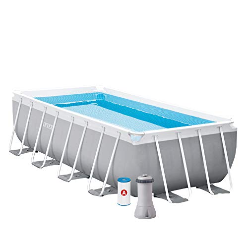 Intex 4M X 2M X 1M Prism Frame Rectangular Pool Set