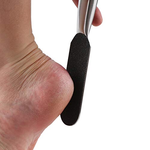 Dr.Nail Pedicure Foot File Callus Remover for Feet Dead Skin Professional Pedicure Kit Double Sided Metal Foot Rasp Foot Scrubber Pedicure Tools