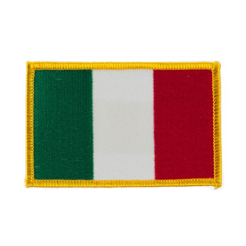 Europe Flag Embroidered Patches - Italy OSFM