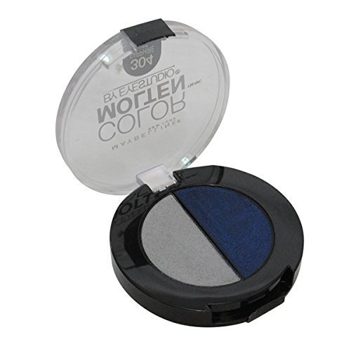 ONLY 1 IN PACK Maybelline Eye Studio Color Fusion Molten Cream Eye Shadow, 304 Sapphire Mist by Maybelline