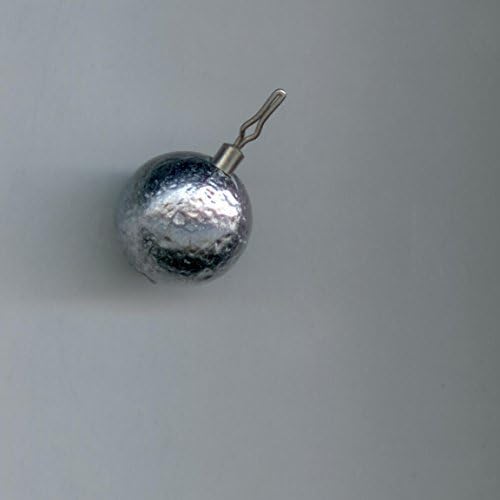S & J's TACKLE BOX1/2 oz Ball Style Lead Drop Shot Weights Hand Poured (25 per Pack)