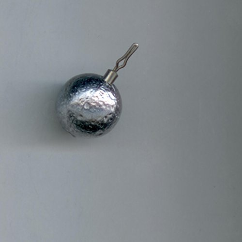 S & J's TACKLE BOX1/2 oz Ball Style Lead Drop Shot Weights Hand Poured (25 per Pack)