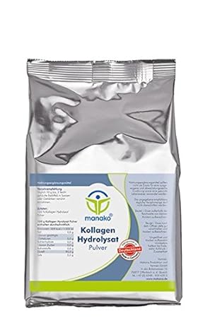 manako Kollagen Hydrolysat Collagen, 500 g Beutel (1 x 0,5 kg)