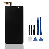 HYYT Xiaomi Phone LCD Display and Touch Screen Digitizer Glass Replacement Full Assembly for XiaoMi Redmi Note 3 with Tools (Black)