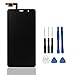 HYYT Xiaomi Phone LCD Display and Touch Screen Digitizer Glass Replacement Full Assembly for XiaoMi Redmi Note 3 with Tools (Black)