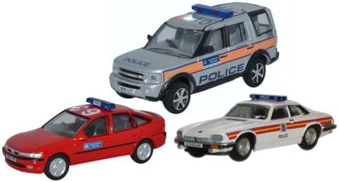 Oxford Diecast 76SET50 Metropolitan Police Set