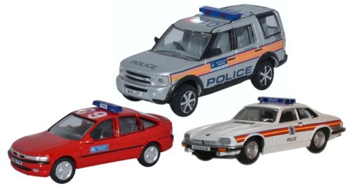 Oxford Diecast 76SET50 Metropolitan Police Set