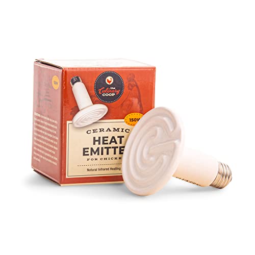 Fluker's Culinary Coop Ceramic Heat Emitter for Chicken Coop or Outdoor Animals…