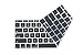 DHZ Black Keyboard Cover Silicone Skin for New Macbook 12