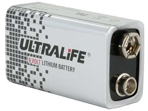 Ultralife U9VL-JPBP General Purpose Battery - 9V - Lithium Manganese Dioxide - 9 V DC