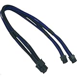 COMeap Dual Mini 6 Pin to 8 Pin PCI Express Video Card Power Adapter Cable for Mac Pro Tower/Power Mac G5 15-inch(38cm)