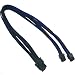 COMeap Dual Mini 6 Pin to 8 Pin PCI Express Video Card Power Adapter Cable for Mac Pro Tower/Power Mac G5 15-inch(38cm)
