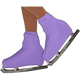 Chloe Noel Figure Skating Boot Cover B01 Purple Junior (1-13)