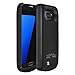 S7 Battery Case,Accerzone External Battery Case,4200mAh Portable Backup Battery Charger,Cover Case for Samsung Galaxy S7,Rechargeable Power Bank Case (Black)