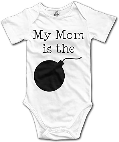 Midbeauty Mom Is Bomb Unisex Baby Sleeveless Bodysuit