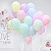 100 Pack 12 Inch 2.8g Thicken Macaron Color Balloons,Pastel Latex Balloon,for Birthday,Baby Shower,Wedding,Engagement,Christmas,Graduation,Picnic or Party Decorations,Garland,Arch Kit