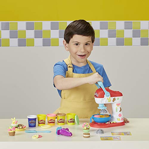 Play-Doh Küchenmaschine Spielzeug Küchengerät für Kinder ab 3 Jahren mit 5 Farben – Bild 5