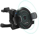 TaoTronics Vent Phone Holder for Car, Car Phone Mount with 5W Wireless Charging Compatible with iPhone XR XS Max X 8 Plus, Galaxy S9 S8 S7 & Qi-Enabled Device