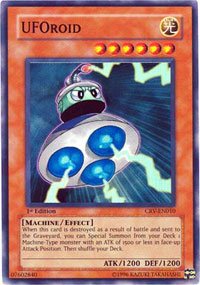 Yu-Gi-Oh! - UFOroid (CRV-EN010) - Cybernetic Revolution - 1st Edition - Super Rare