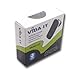 Vida IT (Black) Bluetooth Headset For Nokia - 5800 Navigation Edition - 6350 - Mural - 6760 slide Cell phone - Noise Cancellation - Connect 2 Phones - Volume Control