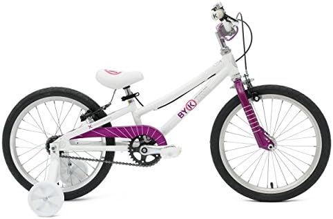 ByK E-350 Kid's Bike, 18 inch Wheels, 8.5 inch Frame Girls Bike, Purple