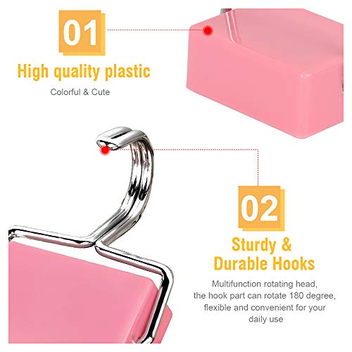 Purture All-purpose Magnetic Hooks, Creative Magnetic Hooks, Super Strong Magnetic Hooks, Colorful Magnetic Hooks, Powerful Magnetic Hooks, Set of 3