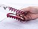 Prettyou 3.9 Inches Plastic Flower Claws Crystal Banana Hair Clip Hairgrips for Women Girls, Pack of 4