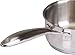 Utopia Kitchen Premium Stainless Steel Saucepan With Cover - Induction Compatible & Multipurpose - 1 Quart