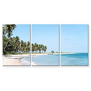 signwin 3 Piece Canvas Wall Art Beautiful Landscape...