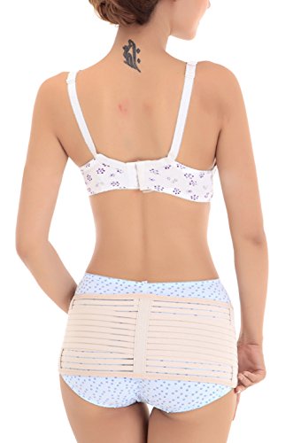 UZZO Women and Maternity Postpartum Postnatal Pregnancy Pelvis Correction Belt Post Pregnancy Recovery Shrink Hip Reducer Belt Band Wrapper Weight Loss Pelvis Recovery Belly Abdomen Slimming Belt - Thumbnail 3