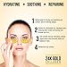 12 Ultra Hydrating 24k Gold Collagen Under Eye Mask With Hyaluronic Acid – Anti Aging, Reduce Fine Lines, Dark Circles & Puffy Eyes 12 Patches included
