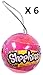 Shopkins Christmas 2017 Ornaments Bauble 6 Balls (2 in Each Bauble)