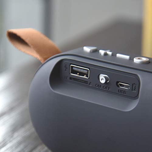 Huangou ❤ Bluetooth Speaker ❤ Portable Outdoor Wireless Bluetooth 4.2 TF Speaker for Smartphone Laptop (Black, 70x134x56mm)