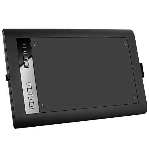 Ugee HK1060 Pro Graphic Drawing Tablet with 10 x 6 Inches Drawing Area-Black