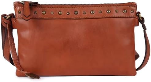 Prada Women's Tan Leather Medium Web Stripe Strap Crossbody Bag